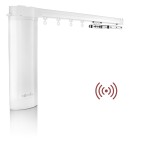 SOMFY Movelite 35 wirefree RTS bateryjne zasilanie karnisz elektryczny z szyną sterowanie radiowe